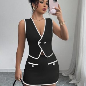 Chic und Selbstbewusst: Dein Zweiteiler-Set im Designer-Look
