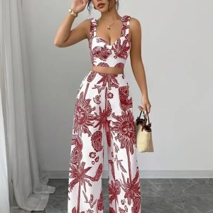 Boho Chic trifft Sommerlaune: Dein Zweiteiler-Set mit Ethno-Print