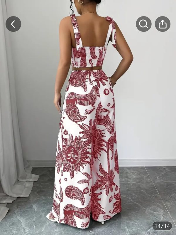 Boho Chic trifft Sommerlaune: Dein Zweiteiler-Set mit Ethno-Print – Bild 2