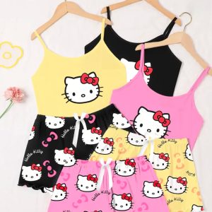 Pijama de dos piezas hello kitty