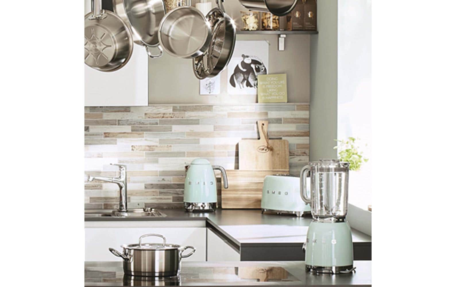 SMEG Wasserkocher 50's Style KLF04PGEU 1.7 l, Pastellgrün – Bild 6