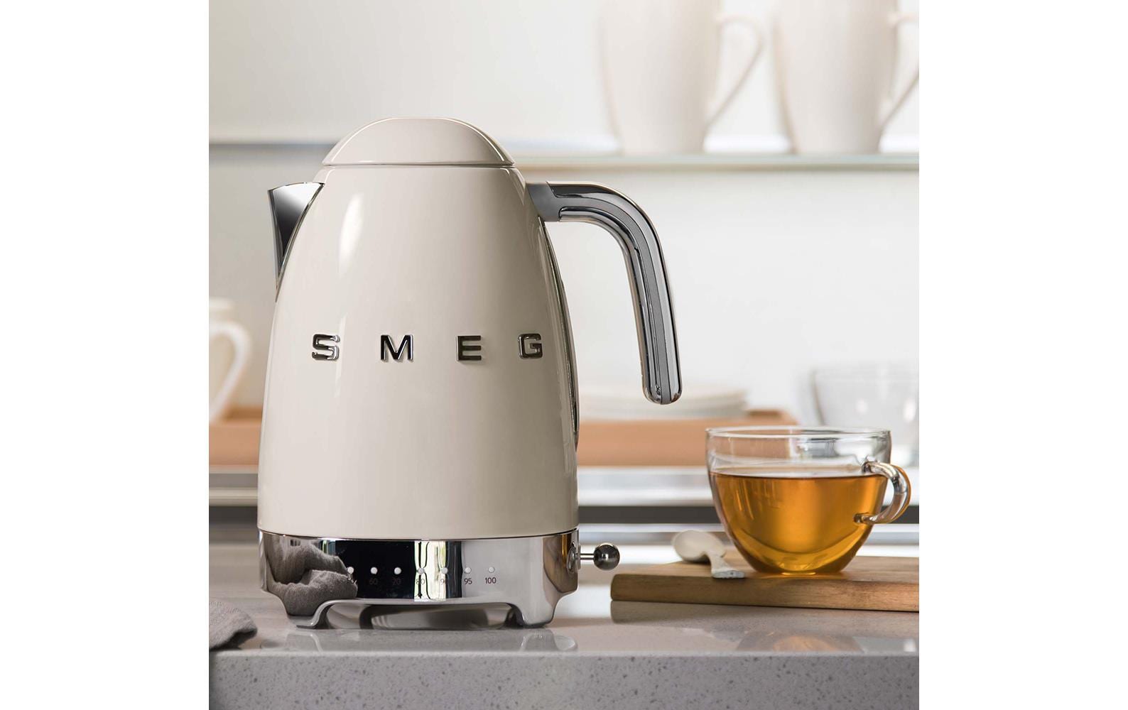 SMEG Wasserkocher 50's Style KLF04CREU 1.7 l, Crème – Bild 6